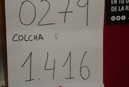 Los números de la Tómbola Solidaria