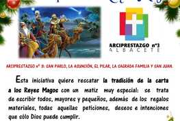 Visita de los Reyes Magos a Albacete y recogida de Cartas