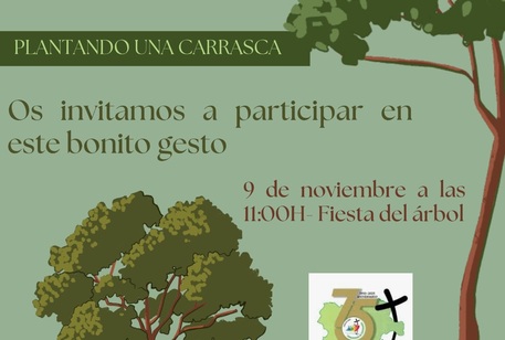 Plantamos una carrasca por el 75 aniversario de la diócesis