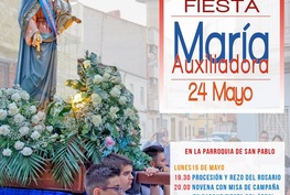 Novenario en honor de María Auxiliadora
